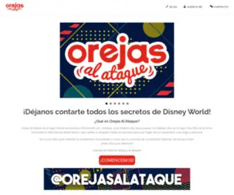 Orejasalataque.com(Tips y Trucos de Disney) Screenshot