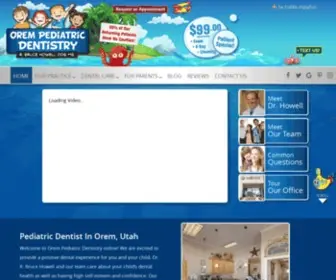 OrempediatriCDentistry.com(Pediatric Dentistry) Screenshot