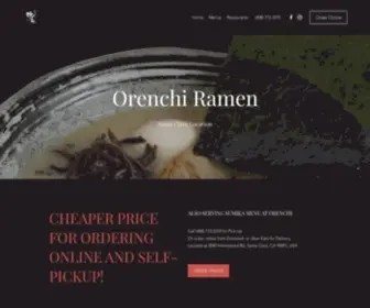 Orenchi-Ramen.com(Orenchi Ramen) Screenshot