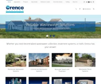 Orenco.com(Orenco Systems) Screenshot