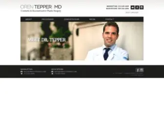 Orenteppermd.com(Oren Tepper MD) Screenshot