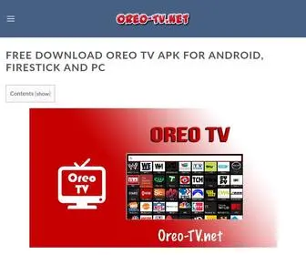 Oreo-TV.net(BLOG) Screenshot