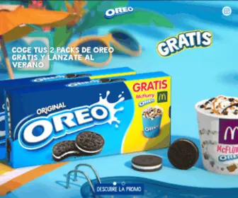 Oreopromociones.es(OREO) Screenshot