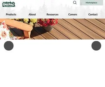 Orepac.com(OrePac Building Products) Screenshot