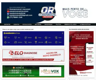 Oresponsavel.com.br(O Responsável) Screenshot