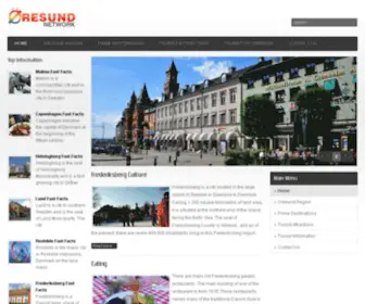 Oresundnetwork.com(Oresund Travel Guide) Screenshot