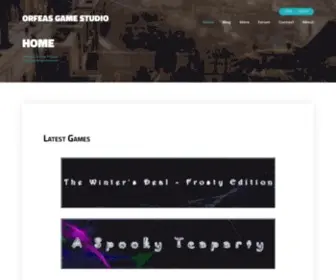 Orfeasgamestudio.com(Indie Rpgs for everyone) Screenshot