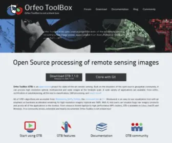 Orfeo-Toolbox.org(Orfeo Toolbox) Screenshot