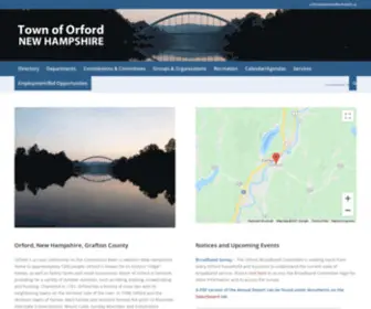 Orfordnh.us(New Hampshire) Screenshot