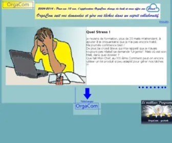 Orgacomsoft.com(Logiciel OrgaCom) Screenshot