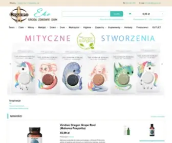 Organeo.pl(Sklep Organeo oferuje naturalne kosmetyki organiczne i ekologiczne renomowanych marek) Screenshot