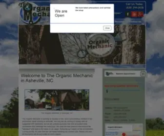 Organic-Mechanic.com(The Organic Mechanic) Screenshot