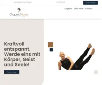 Organic-Moves.ch(Pilates) Screenshot