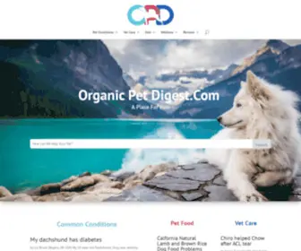 Organic-Pet-Digest.com(Organic Pet Digest.com) Screenshot
