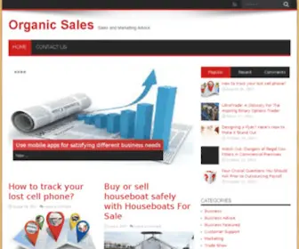 Organic-Sales.com(Organic Sales) Screenshot