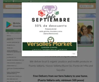 Organic-Select.com(Organic Select Mexico) Screenshot