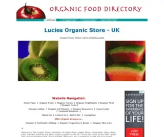 Organic-Store.co.uk(Organic Food) Screenshot