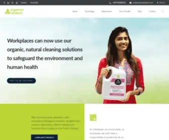 Organicabiotech.com(Organica Biotech) Screenshot