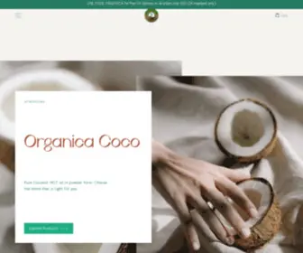 Organicacoco.com(Organica Coco) Screenshot