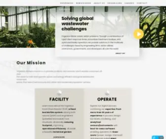 Organicawater.com(Organica Water Inc) Screenshot