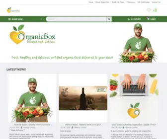 Organicbox.com.au(Organic Box) Screenshot