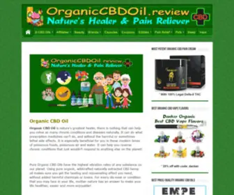 Organiccbdoil.review(Organic CBD Oil) Screenshot