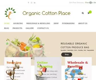 Organiccottonplace.com.au(Organic Cotton Place) Screenshot