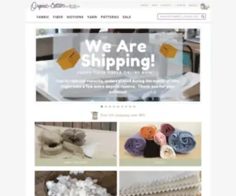 Organiccottonplus.com(Organic Cotton Plus) Screenshot