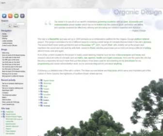 OrganiCDesign.nz(Organic Design) Screenshot