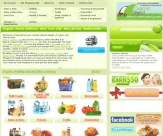 OrganiCDirect.com(Organic Food New York) Screenshot