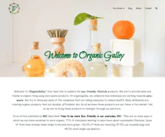 OrganicGalley.in(News and Trends in Organic Lifestyle) Screenshot