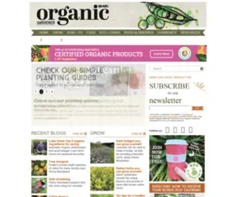 OrganicGardener.com.au(Organic Gardener Magazine Australia) Screenshot