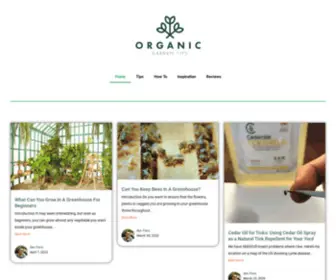 OrganicGardentips.com(Just another WordPress site) Screenshot