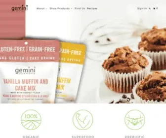 OrganicGemini.com(Tigernuts) Screenshot