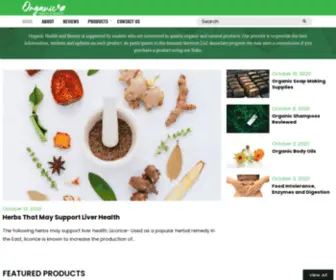Organichealthandbeauty.com(Organic Health and Beauty) Screenshot