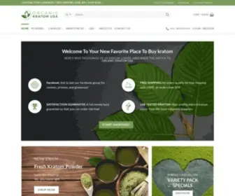 Organickratomusa.com(Best Organic Kratom for sale in USA) Screenshot