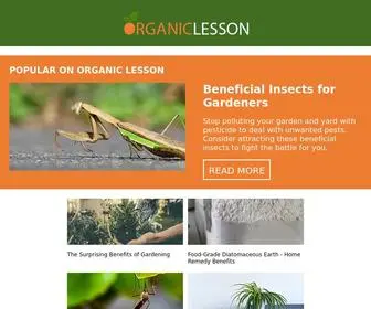 Organiclesson.com(Organic Lesson) Screenshot