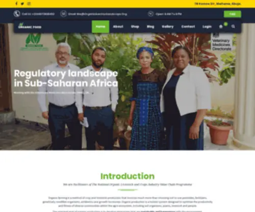 Organiclivestockandcrops.org(Grow Organic) Screenshot