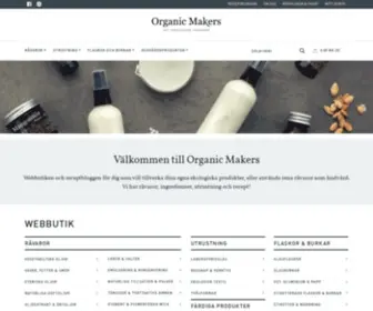 Organicmakers.se(Organic Makers) Screenshot