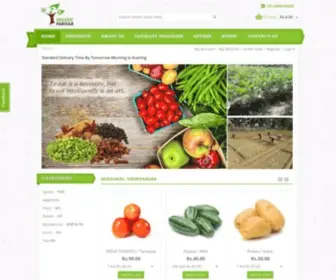 OrganicParivar.com(Organic Shop) Screenshot