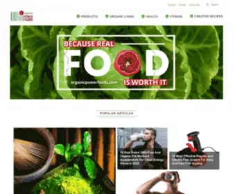 OrganicPowerfoods.com(OrganicPowerfoods) Screenshot