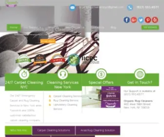 Organicrugcleaners-NYC.com(Carpet Cleaning NYC) Screenshot