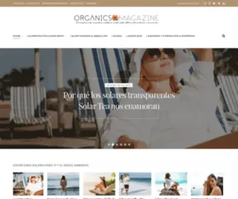 Organics-Magazine.com(Cosm) Screenshot