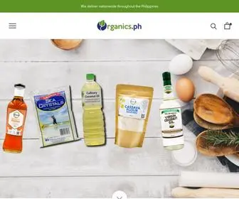 Organics.ph(Healthy Food and a Healthy Option) Screenshot