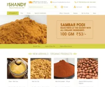 Organicshandy.com(Organic Store in Chennai) Screenshot