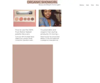 Organicshowgirl.com(HOME) Screenshot