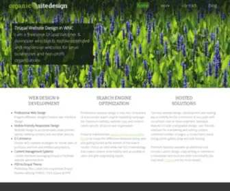 Organicsitedesign.com(Organic Site Design) Screenshot