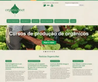 Organicsnet.com.br(Orgânicos) Screenshot