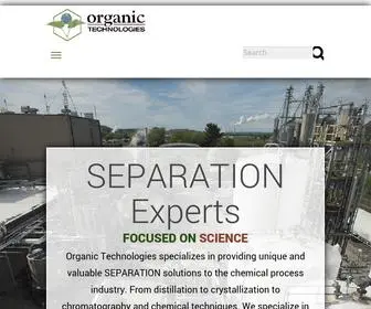 Organictech.com(Wiley Companies) Screenshot