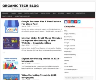 Organictechblog.com(Technology Blog) Screenshot